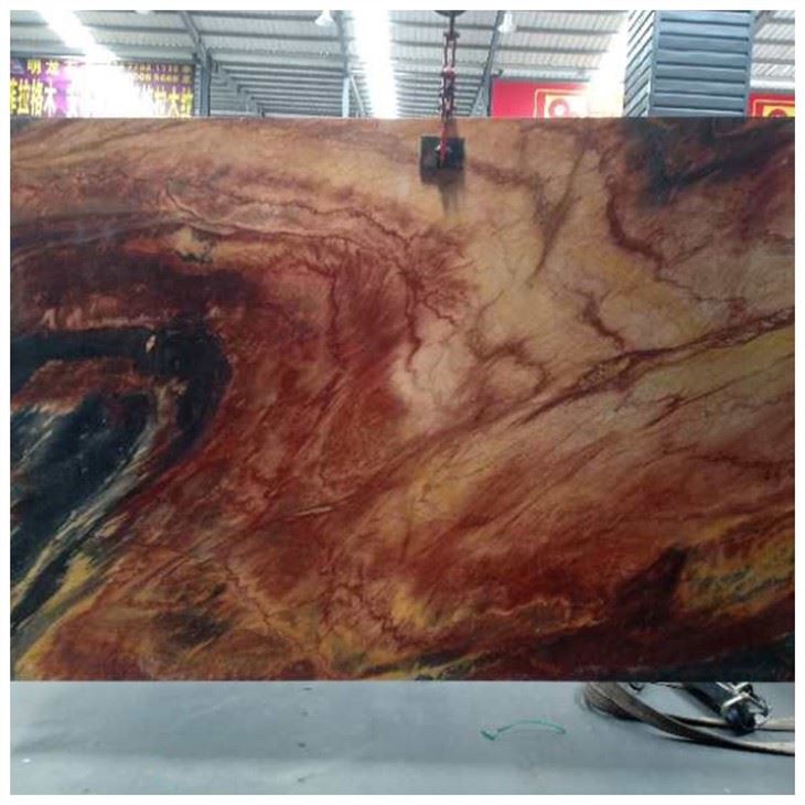 Jacaranda Red Quartzite Slabs