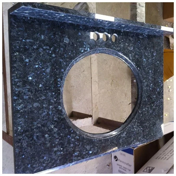 blue pearl granite bathroom vanity countertops