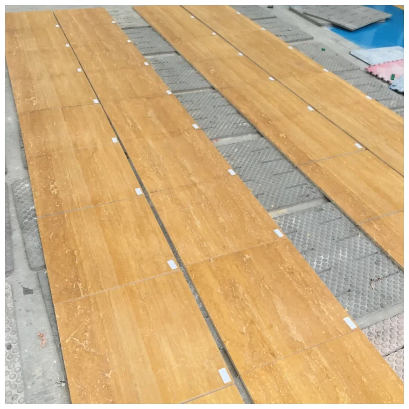 Yellow Travertine Floor Tile