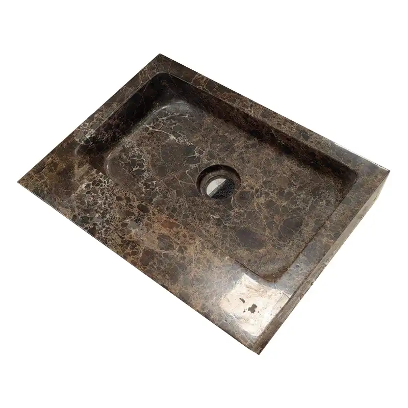 Mørk Emperador marmorvasker