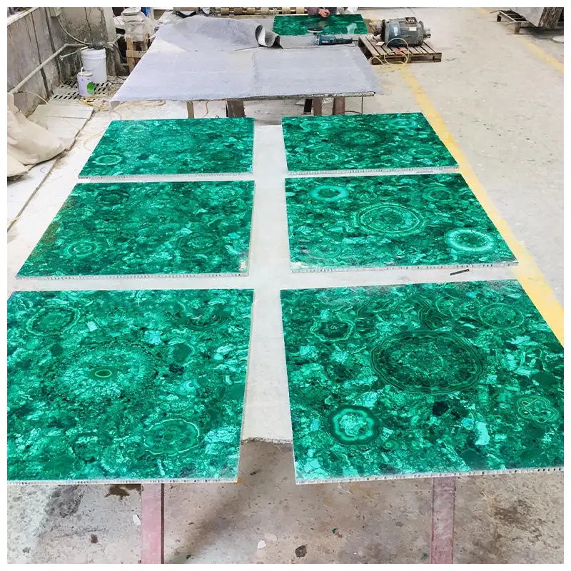 malachite stone tiles