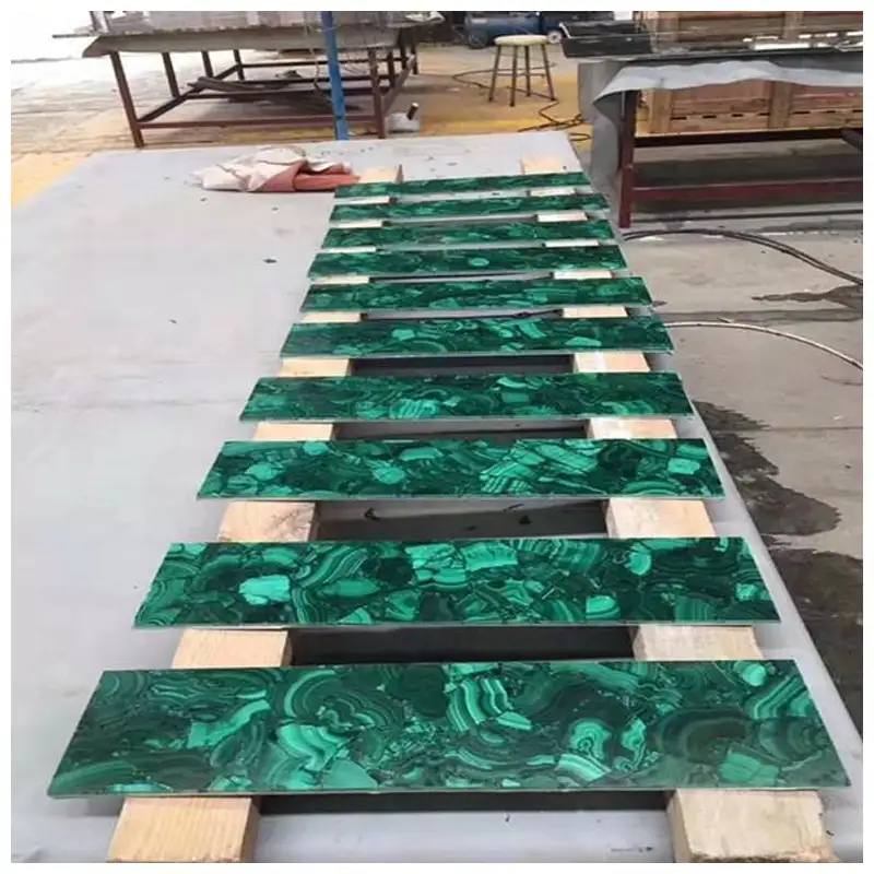Malachite Green Gemstone Tiles